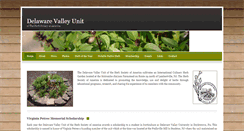 Desktop Screenshot of delvalherbs.org